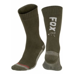 FOX - Green Silver Thermolite Long Sock 10-13 (EU 44-47) - skarpetki